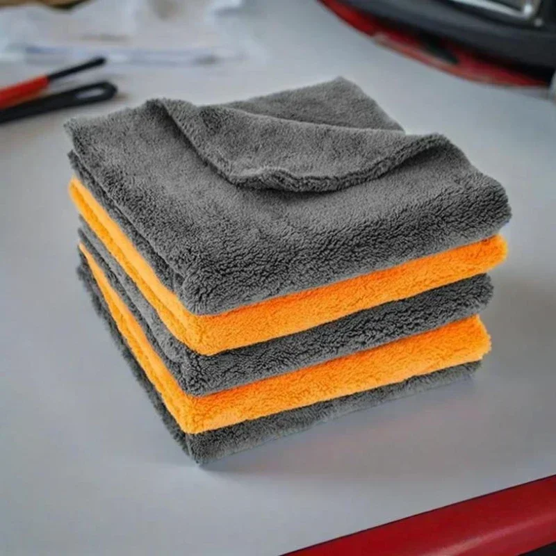 Microfiber Towel Detailing - Randloze microvezel autohanddoeken Ultra zachte was-,