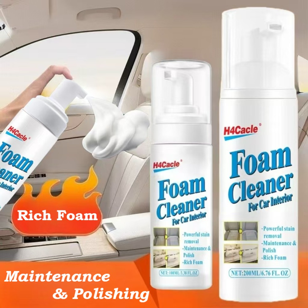 Leather Cleaner Interior - Multifunctionele schuimreiniger Auto-interieur Wassen Onderhoud Renovatiemiddel
