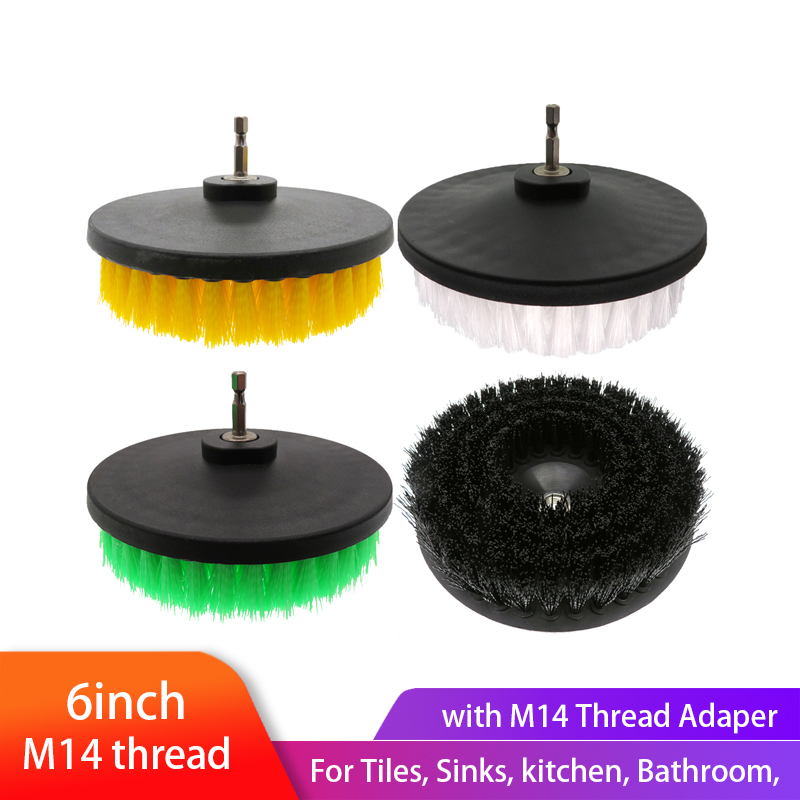 Interior Detailing Kit - 6 Inch Power Scrubber Reinigingsborstel Met