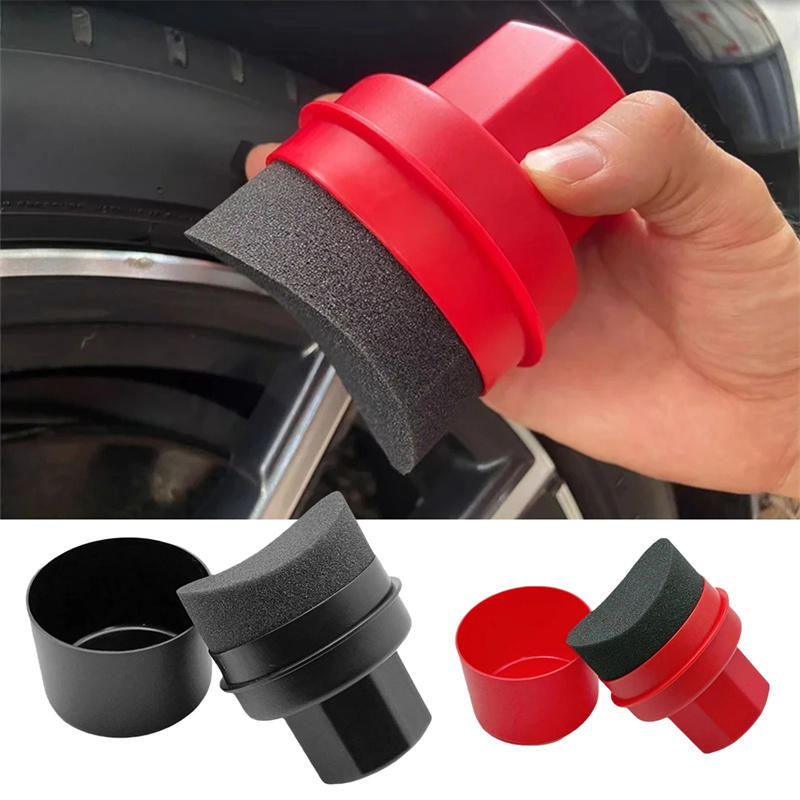 Gebogen autobandwas spons met  - Wax Applicator Pad recensie en prijs