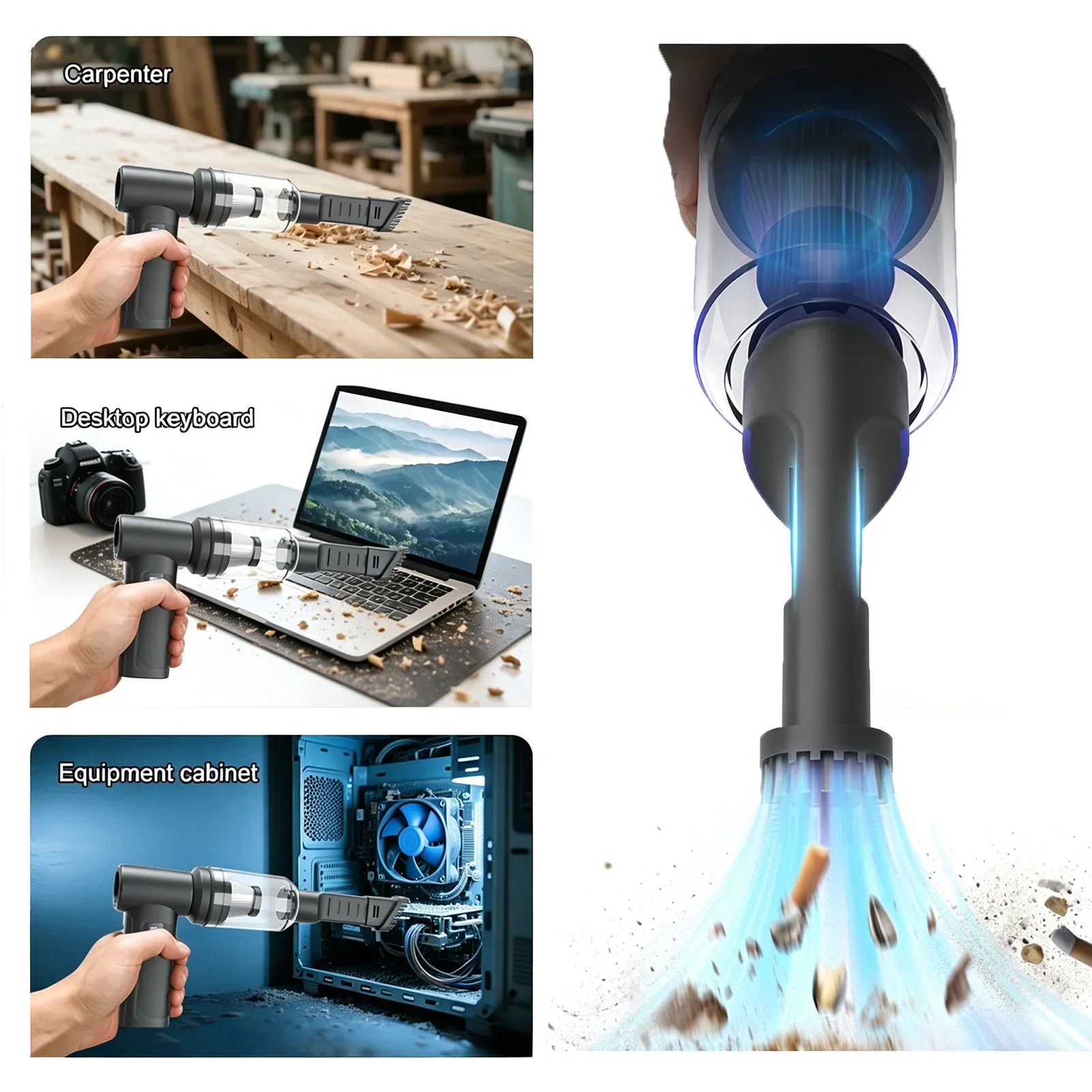 90000RPM Turbo Blower Mini Jet - Dryer Car Blower recensie en prijs