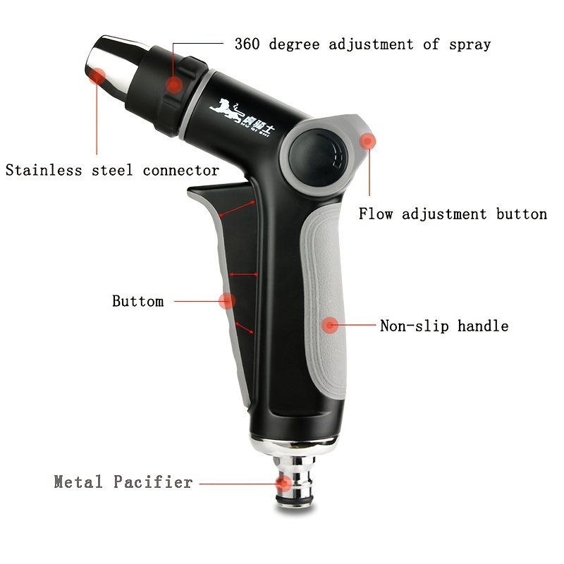 Hogedruk autowaspistool met ve - Pressure Washer Foam Gun recensie en prijs