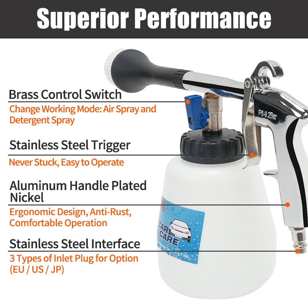 Pneumatische schuimlans voor i - Pressure Washer Foam Gun recensie en prijs