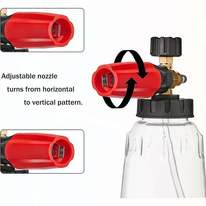 Verstelbare sneeuwschuimlans 1 - Pressure Washer Foam Gun recensie en prijs